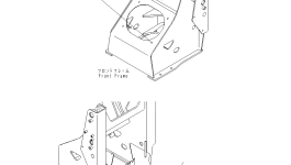Крышка 361-46-24110 Komatsu