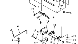 Крышка 20N-54-21190 Komatsu