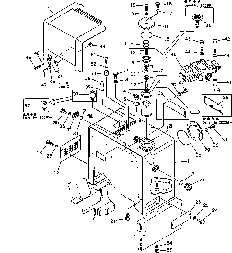 Крышка 419-60-15170  Komatsu