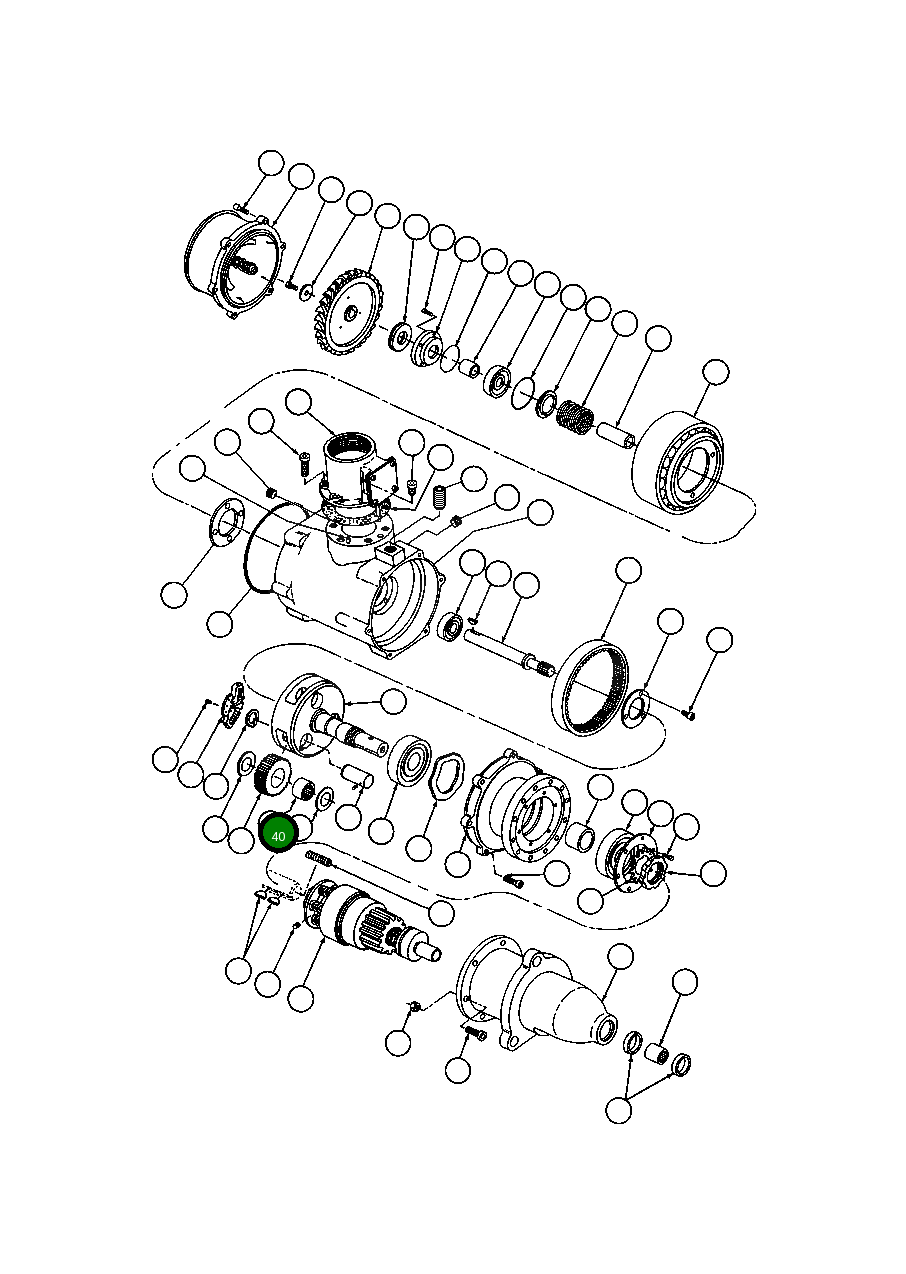 Подшипник VE4873 Komatsu