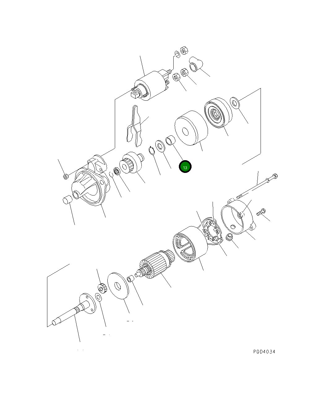 Подшипник YMX9491034330 Komatsu