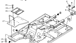 Кронштейн 20G-06-13330 Komatsu
