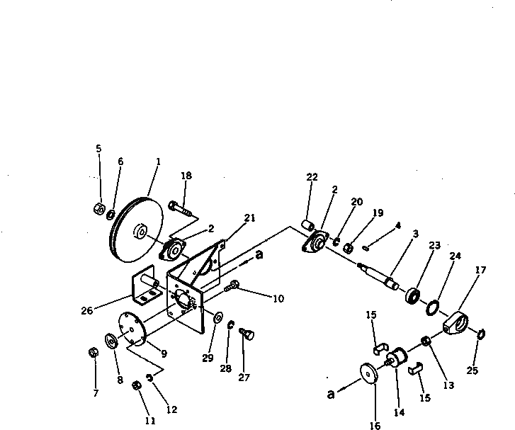 Подшипник 267-17-11204 Komatsu