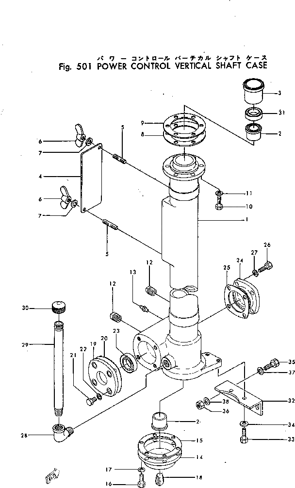 Крышка 230-65-11212 Komatsu