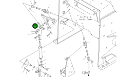 Рычаг 104-43-54960 Komatsu