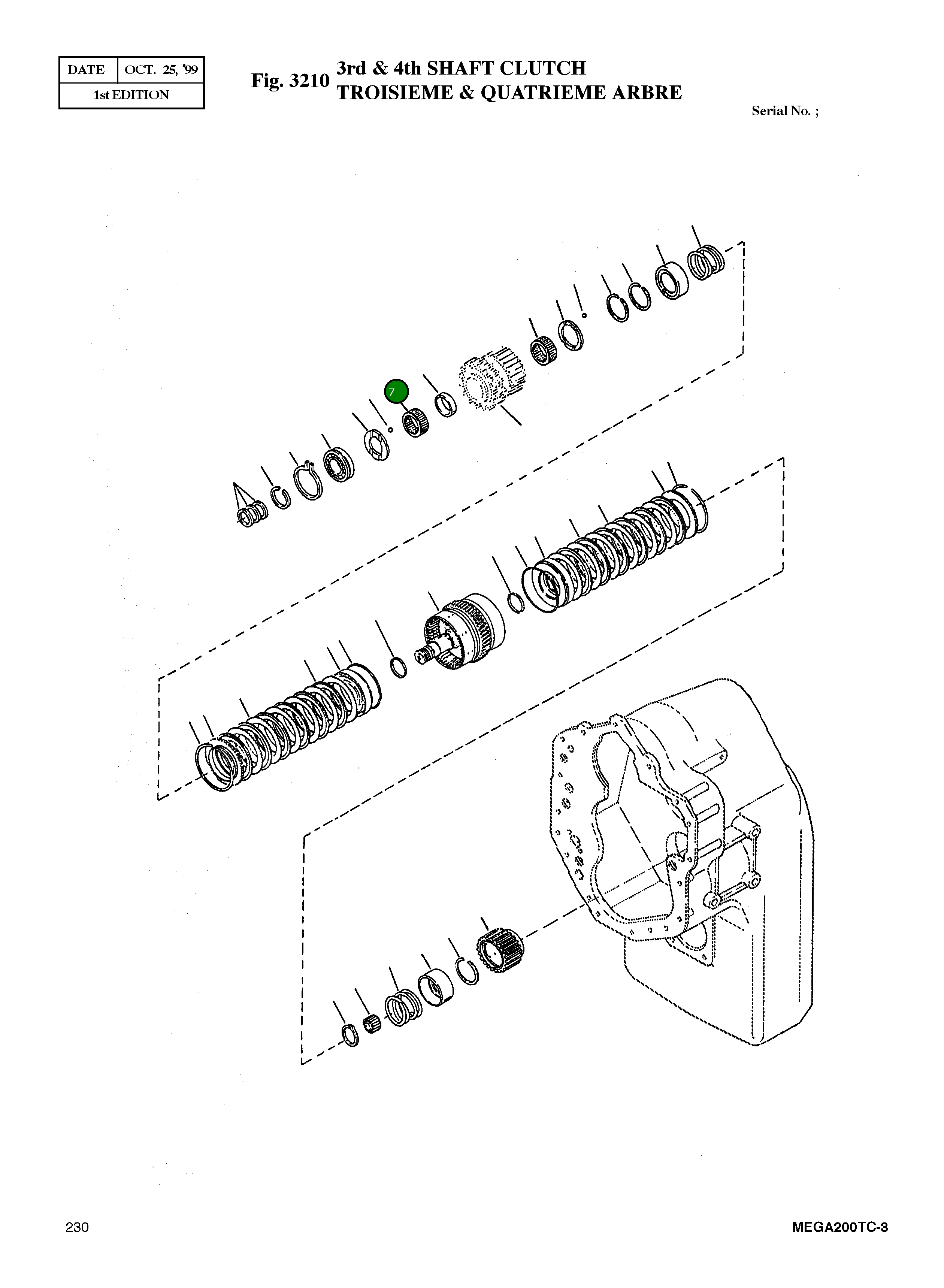 Подшипник 242938 Komatsu
