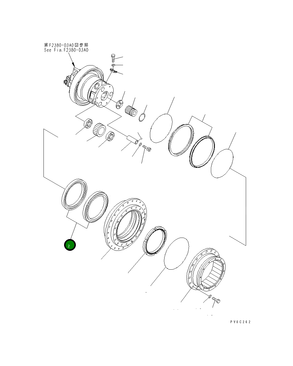 Подшипник 11Y-27-11310 Komatsu