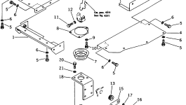 Кронштейн 581-40-53110 Komatsu