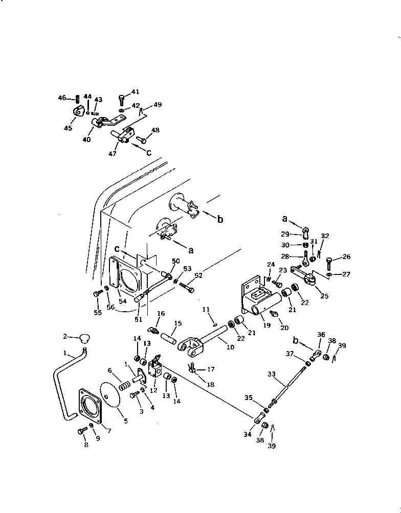 Рычаг 120-43-37511 Komatsu