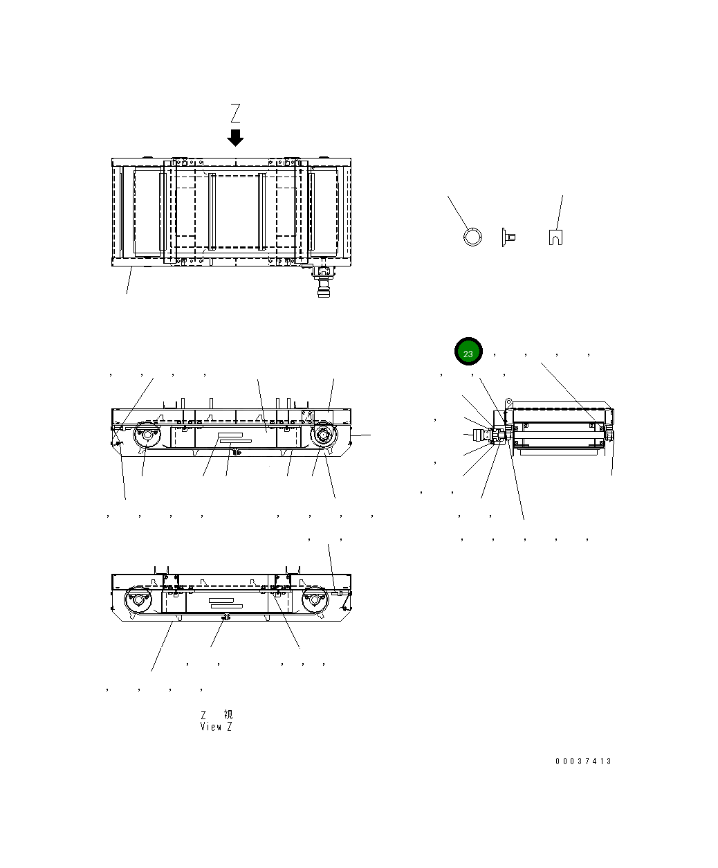 Подшипник MFP0000300 Komatsu