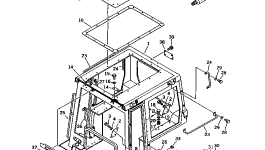 Крышка 120-Y79-4491 Komatsu