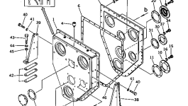 Прокладка 262-19-11250 Komatsu