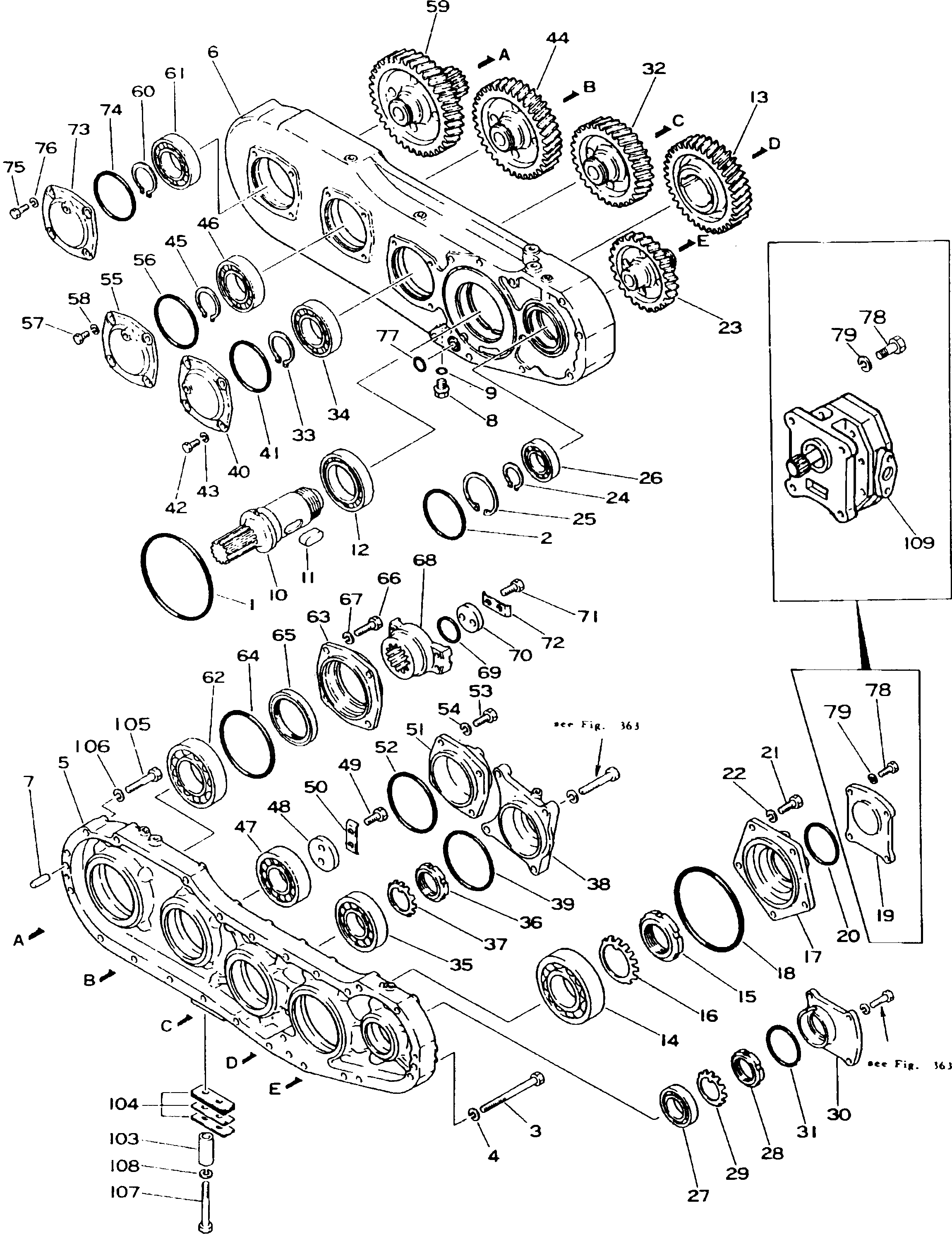 Подшипник 04063-02212 Komatsu