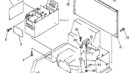 Крышка 421-54-12423  Komatsu