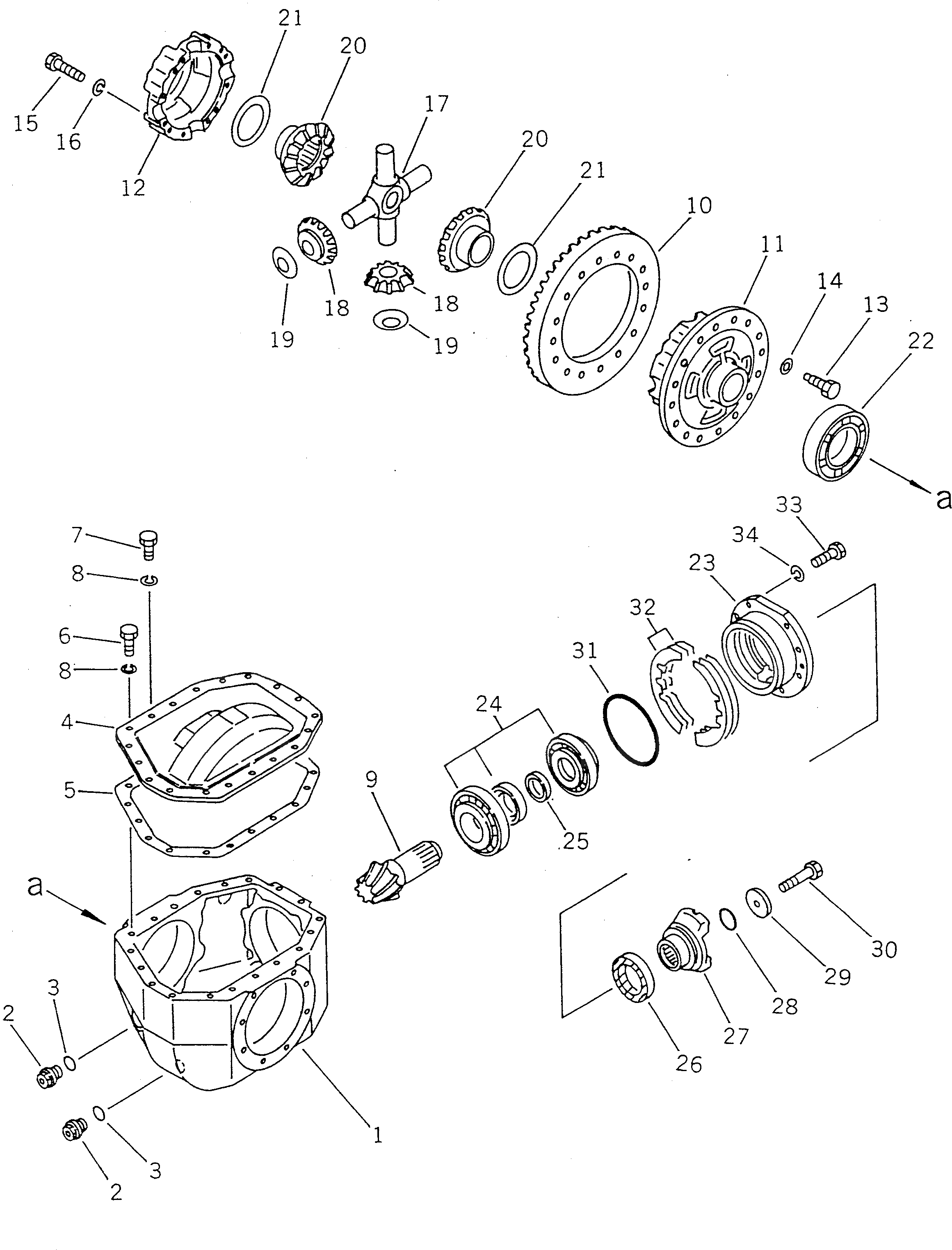 Крышка 363-22-21120 Komatsu