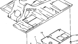 Крышка 20Y-54-12591 Komatsu