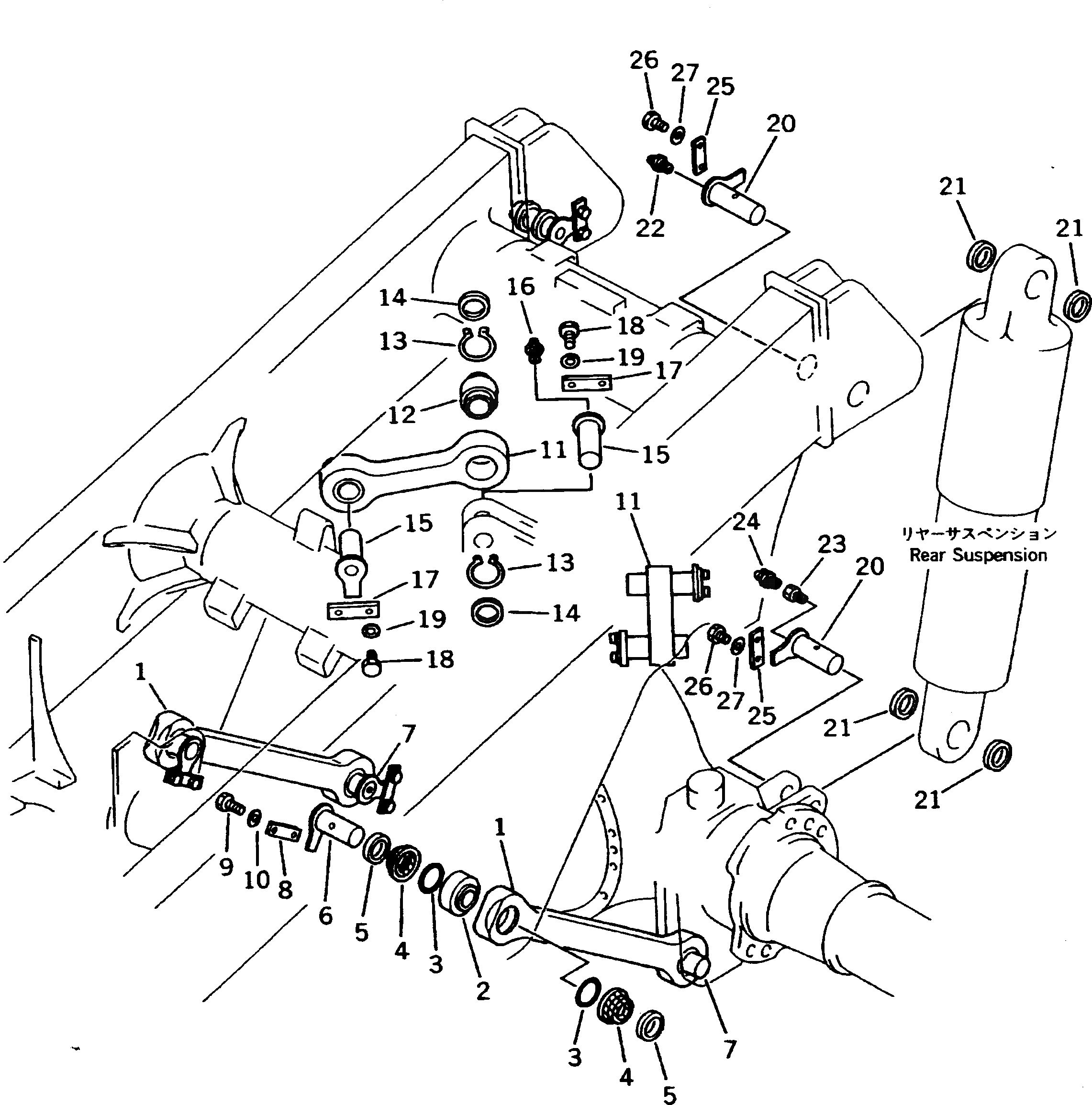 Подшипник 566-52-11461 Komatsu