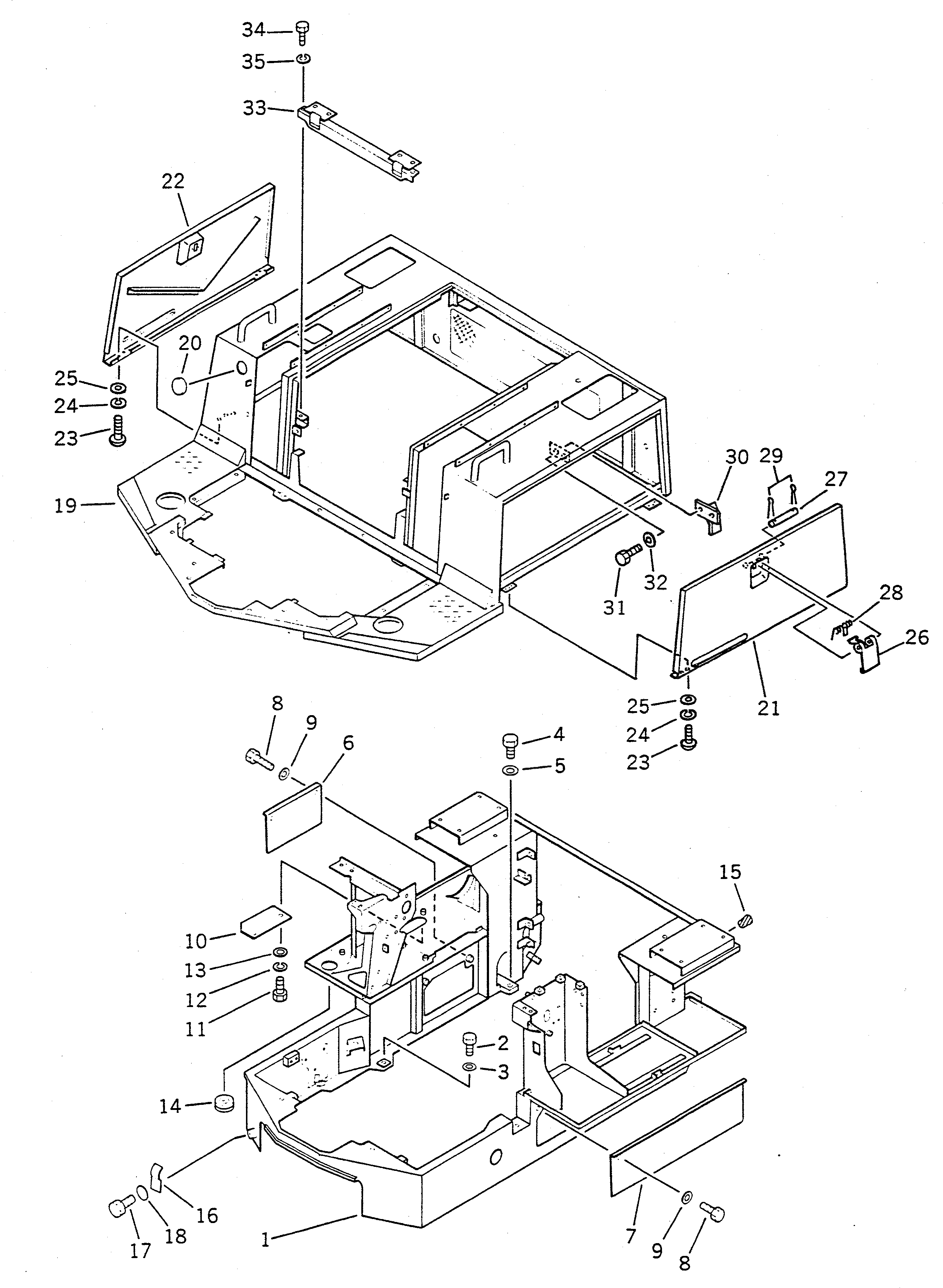Крышка 361-911-1111 Komatsu