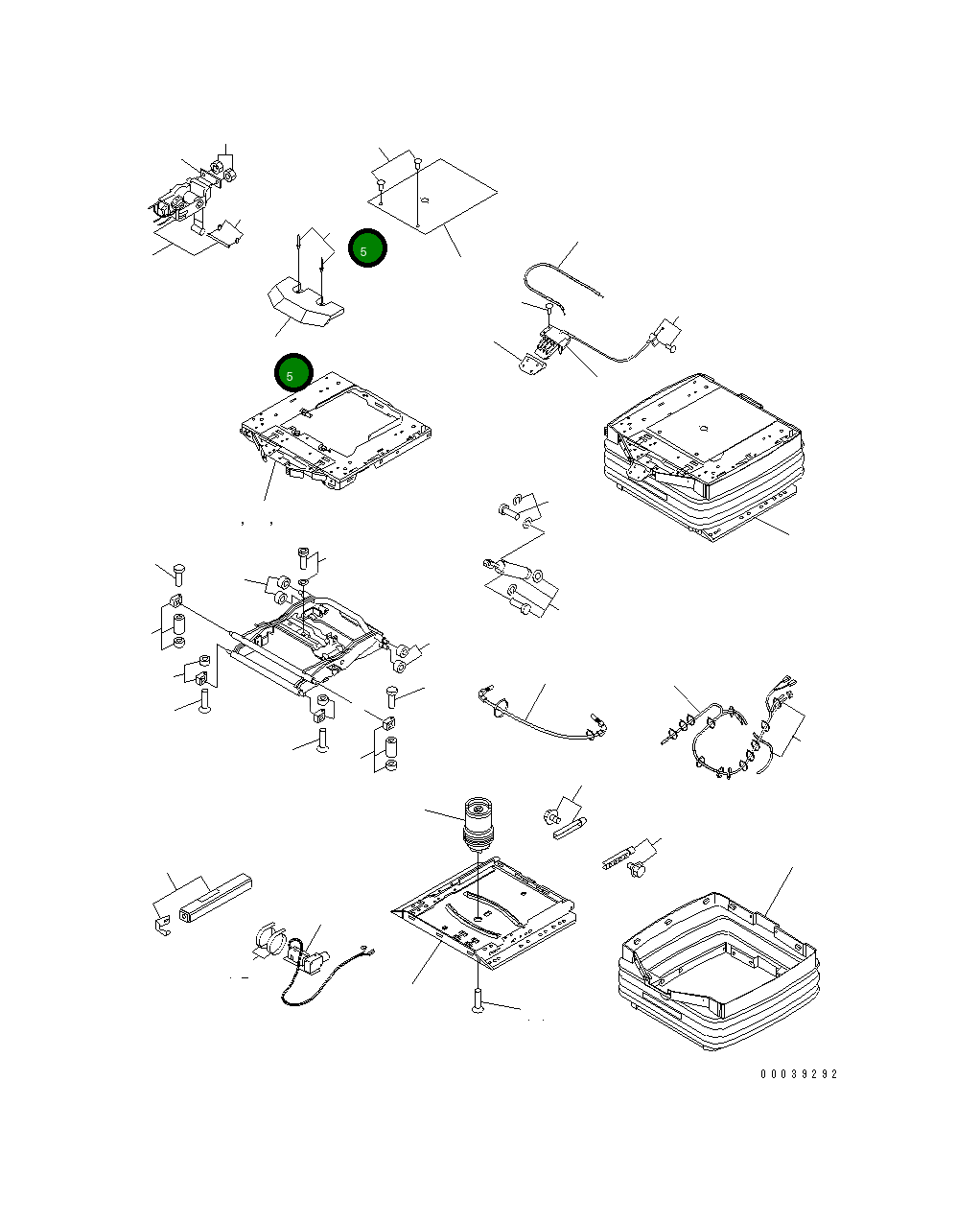 Крышка GJ1078590 Komatsu