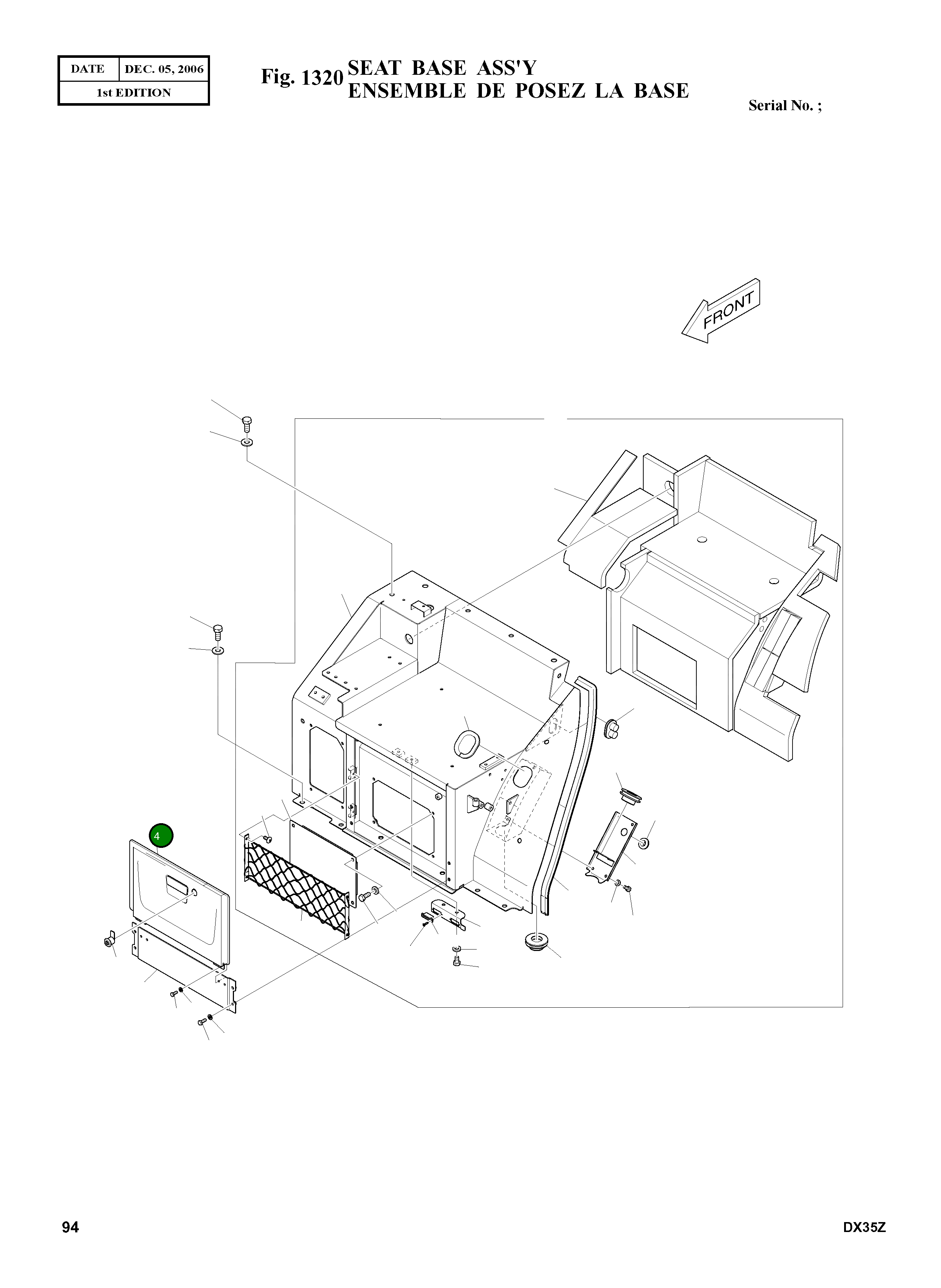 Крышка K1027478 Komatsu