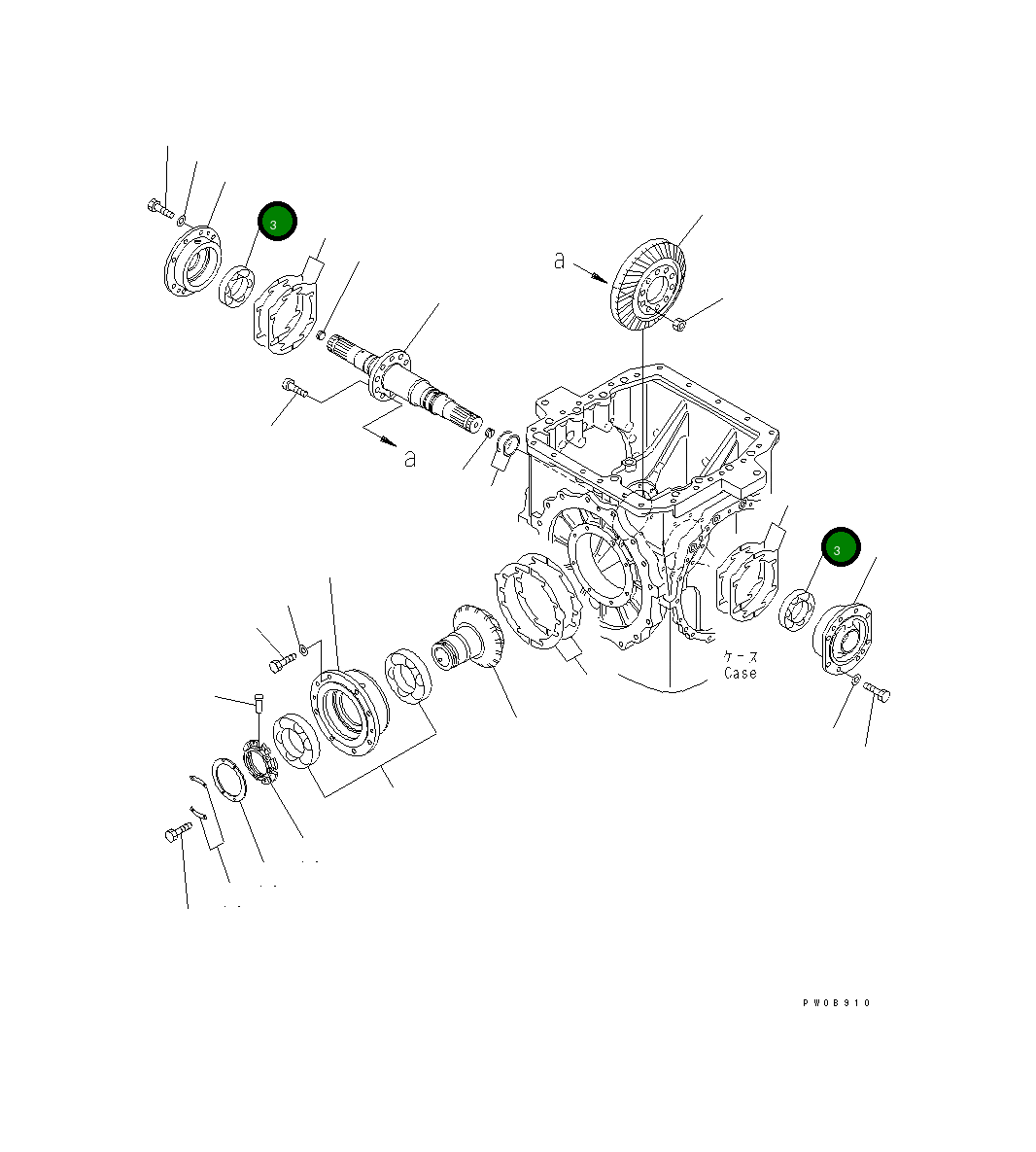 Подшипник 06302-32213 Komatsu