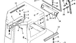 Панель 195-Z11-2340 Komatsu