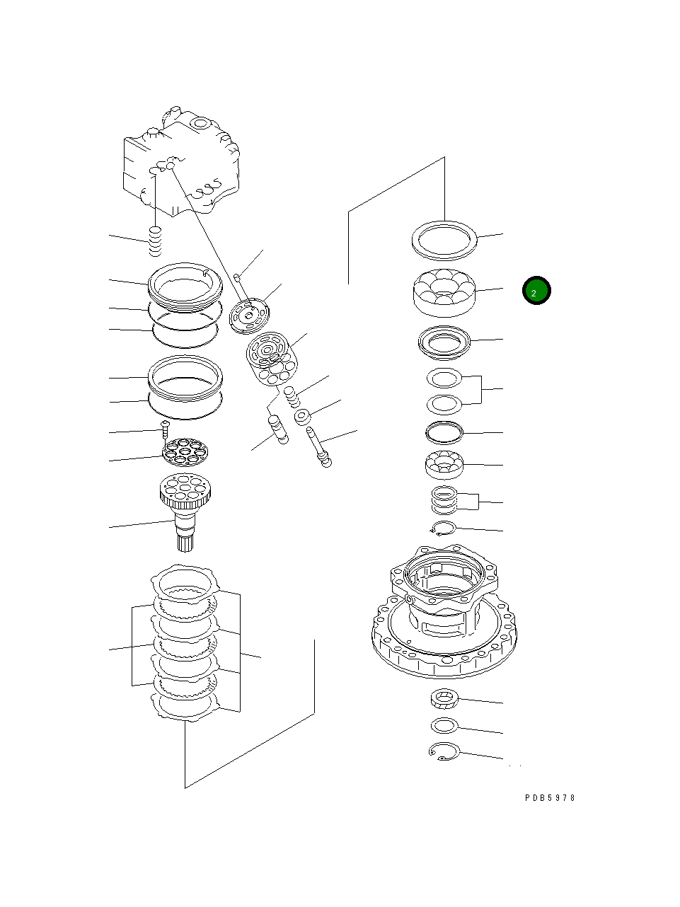 Подшипник 706-75-43880 Komatsu