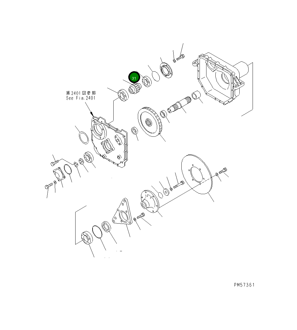 Подшипник 06045-06211 Komatsu