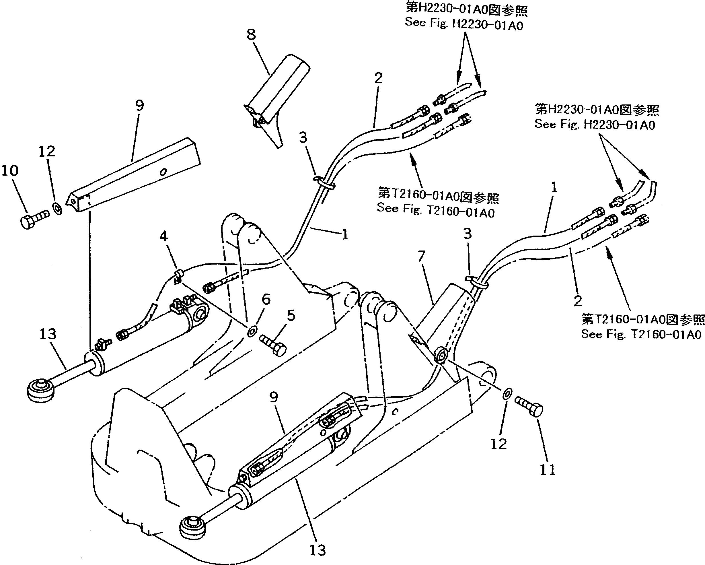 Крышка 130-62-82910 Komatsu