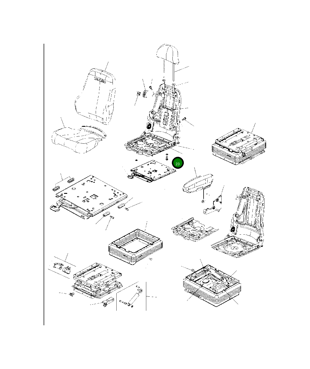 Рычаг ZS16S0168.901 Komatsu