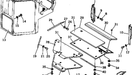 Крышка 198-911-2320 Komatsu