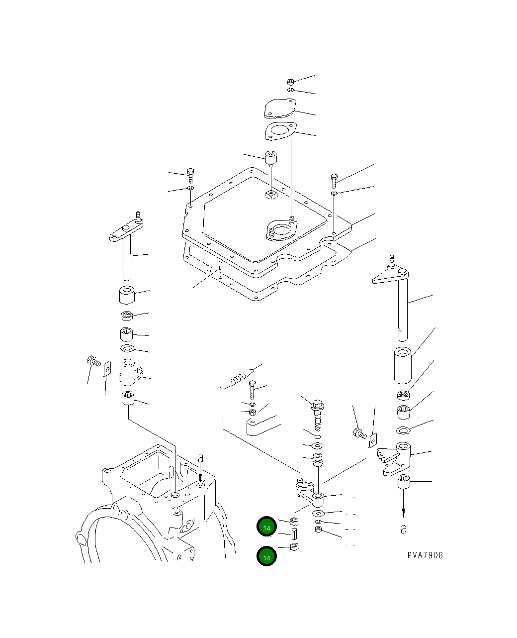 Подшипник 144-15-29120 Komatsu