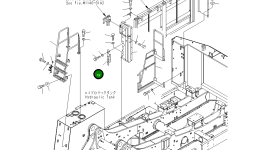 Крышка 21T-54-64261 Komatsu
