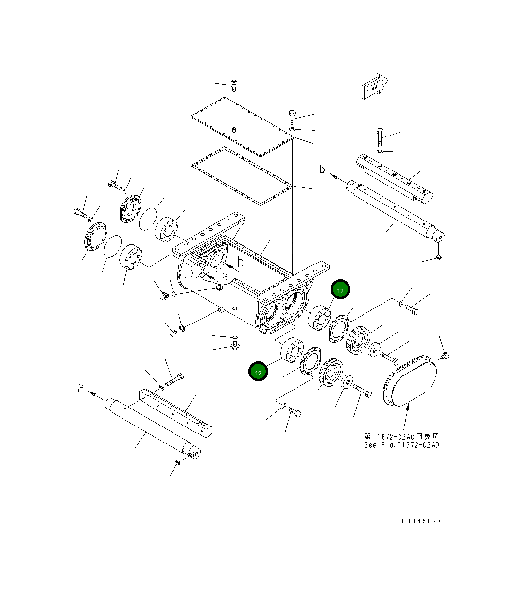 Подшипник 8295-72-2140 Komatsu