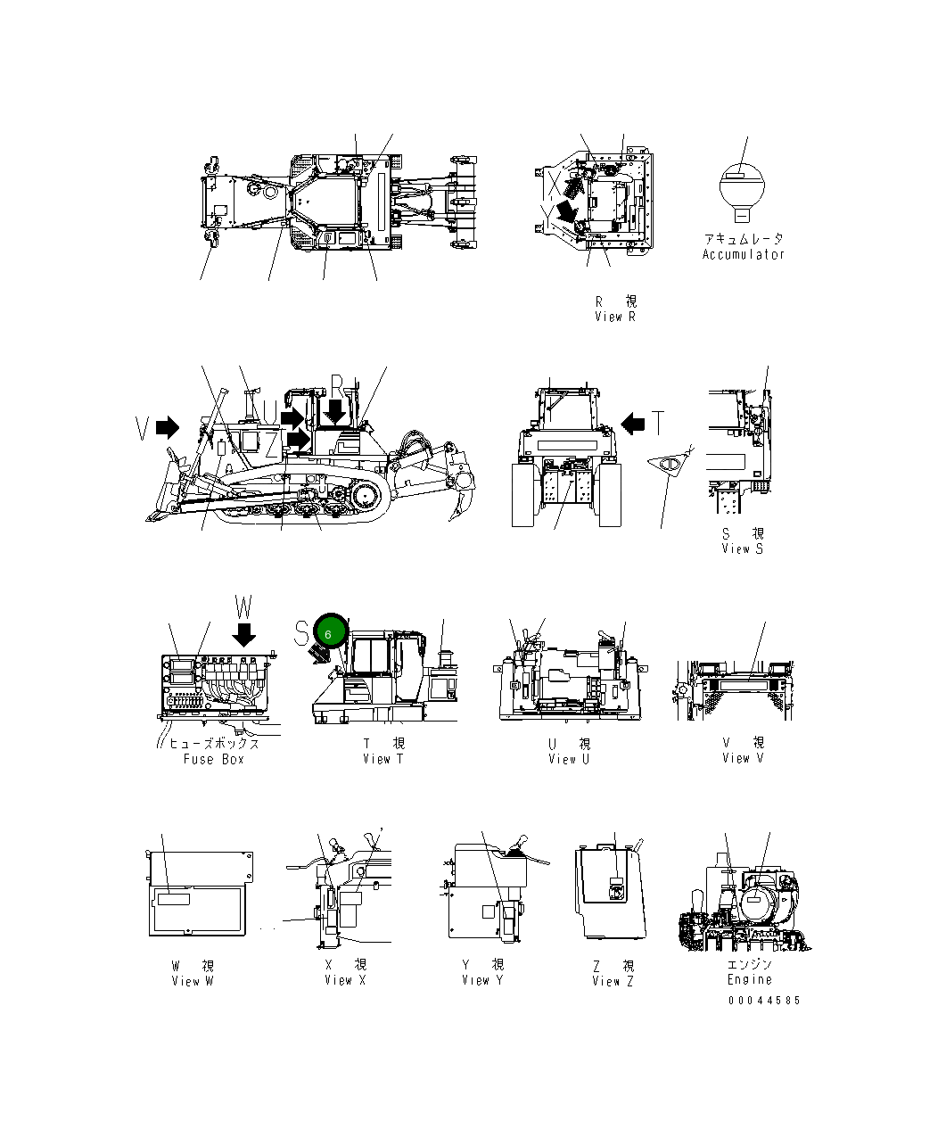 Пластина 17A-98-41121 Komatsu