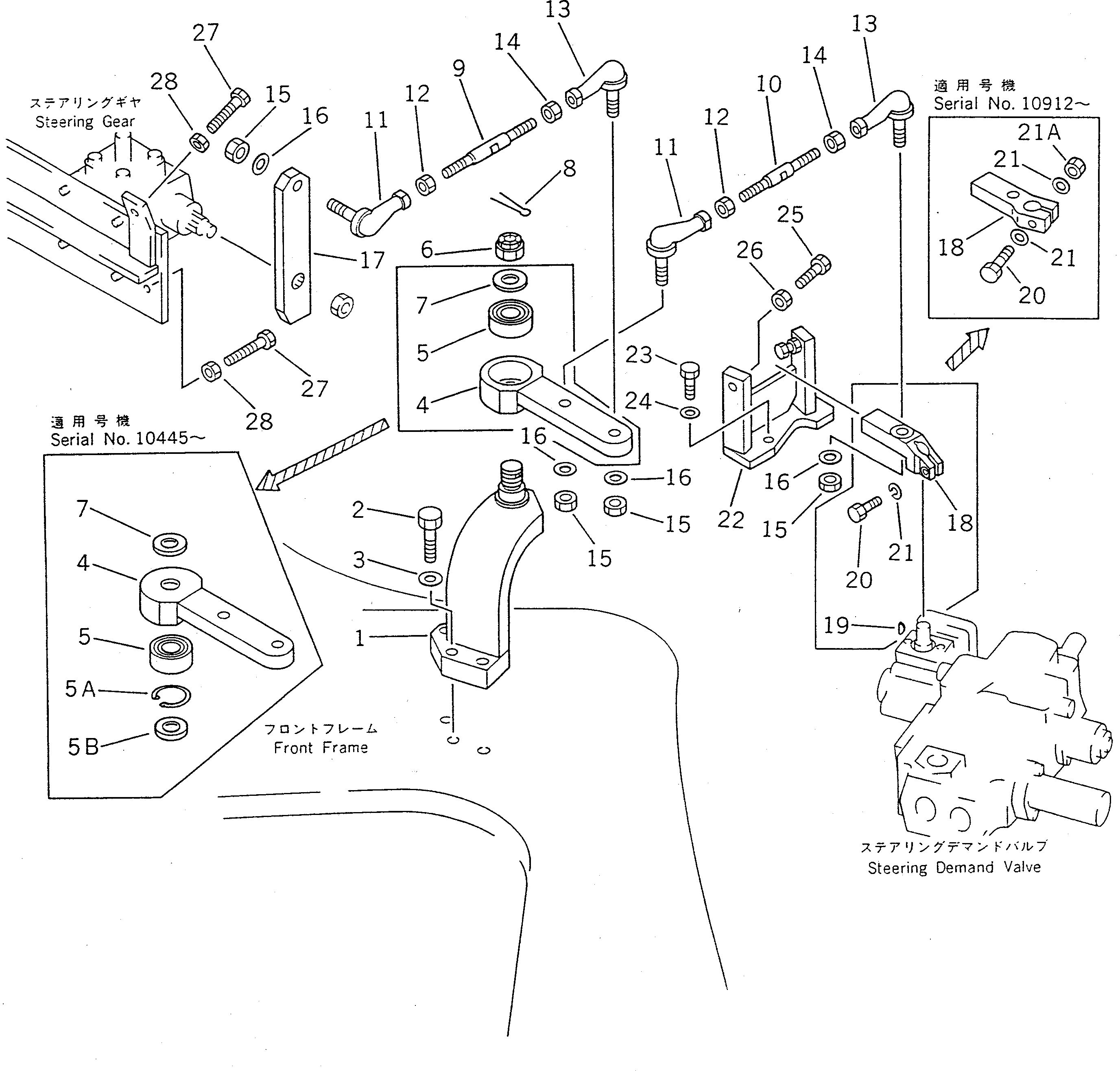 Рычаг 421-40-11620 Komatsu