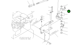 Рычаг 124-43-52931 Komatsu