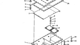 Крышка 569-60-41131  Komatsu