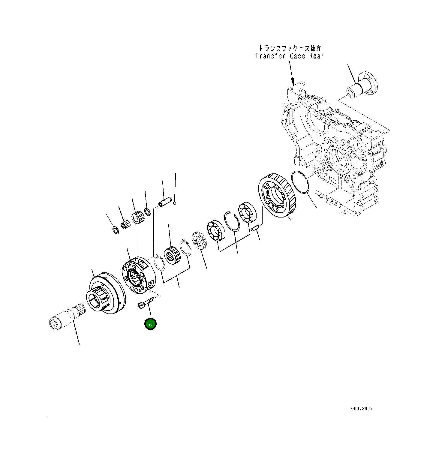 Болт 01252-61470 Komatsu