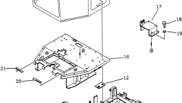 Сиденье 237-957-2520 Komatsu