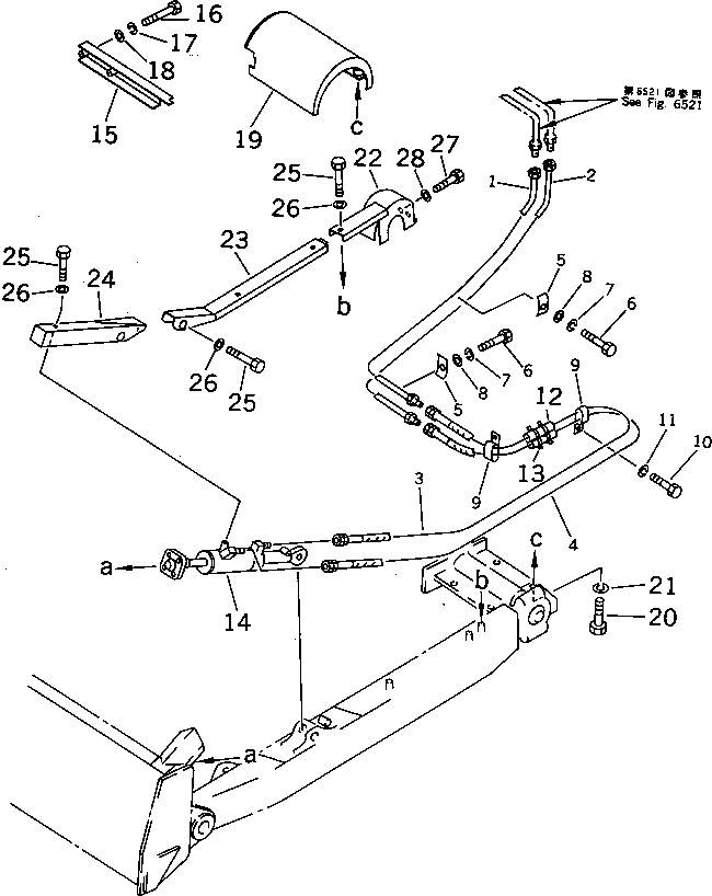 Крышка 11G-C74-7130 Komatsu