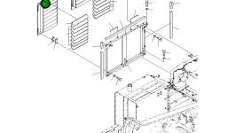 Крышка 21M-54-31330 Komatsu