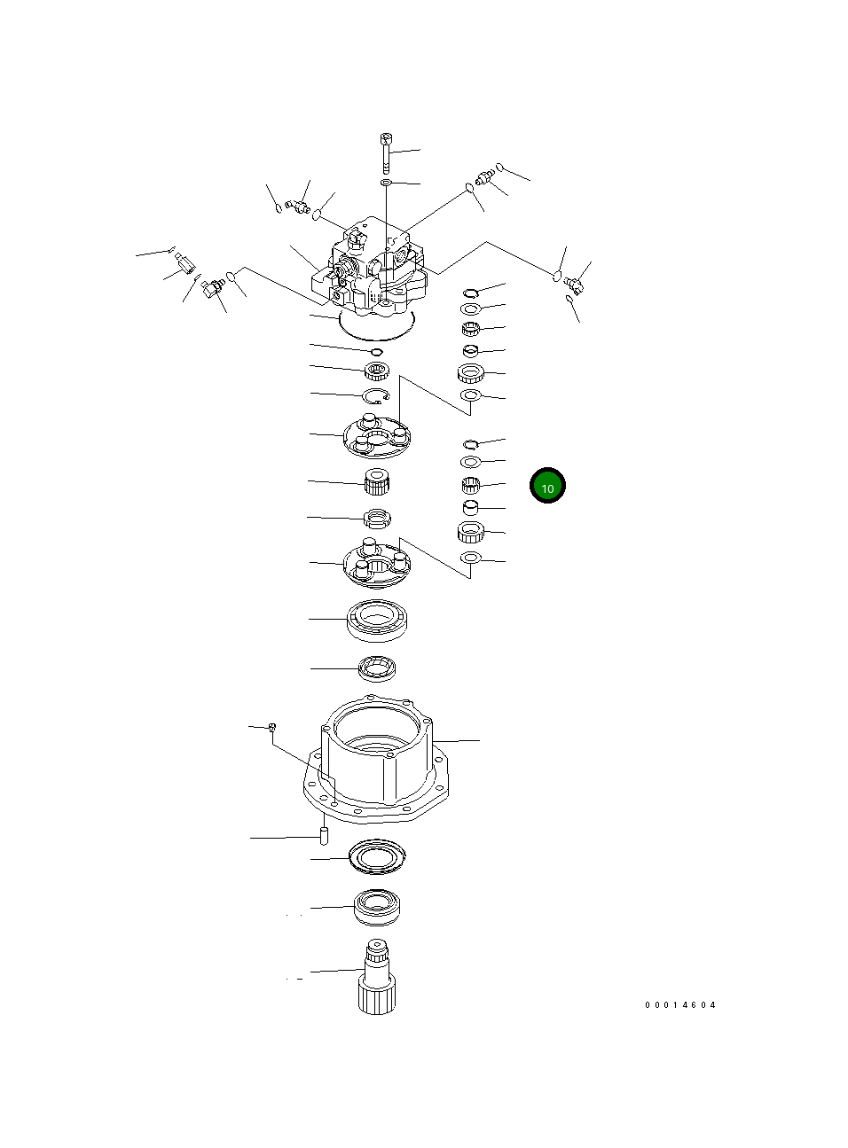 Подшипник 22M-26-29430 Komatsu