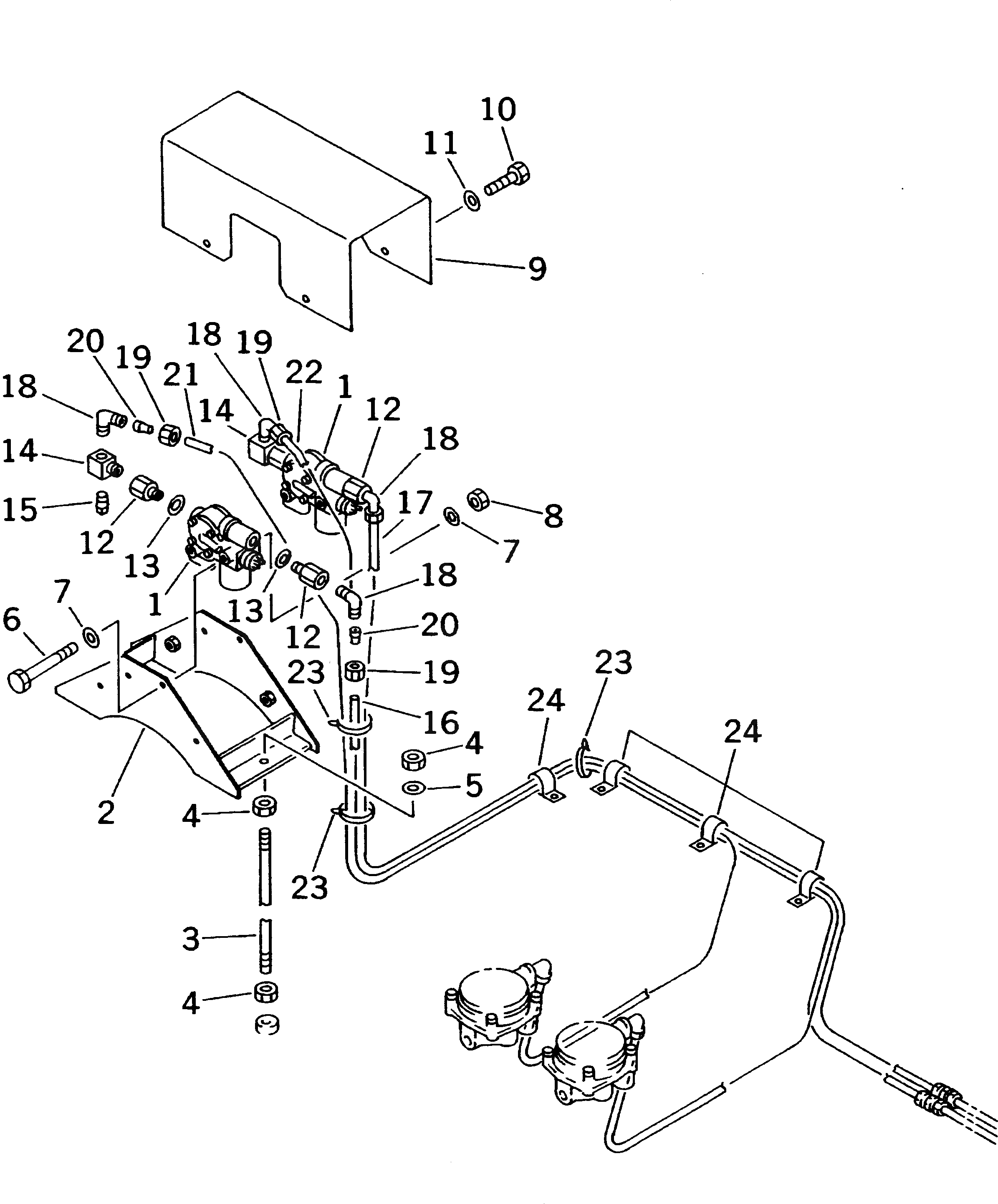 Крышка 561-88-66540 Komatsu