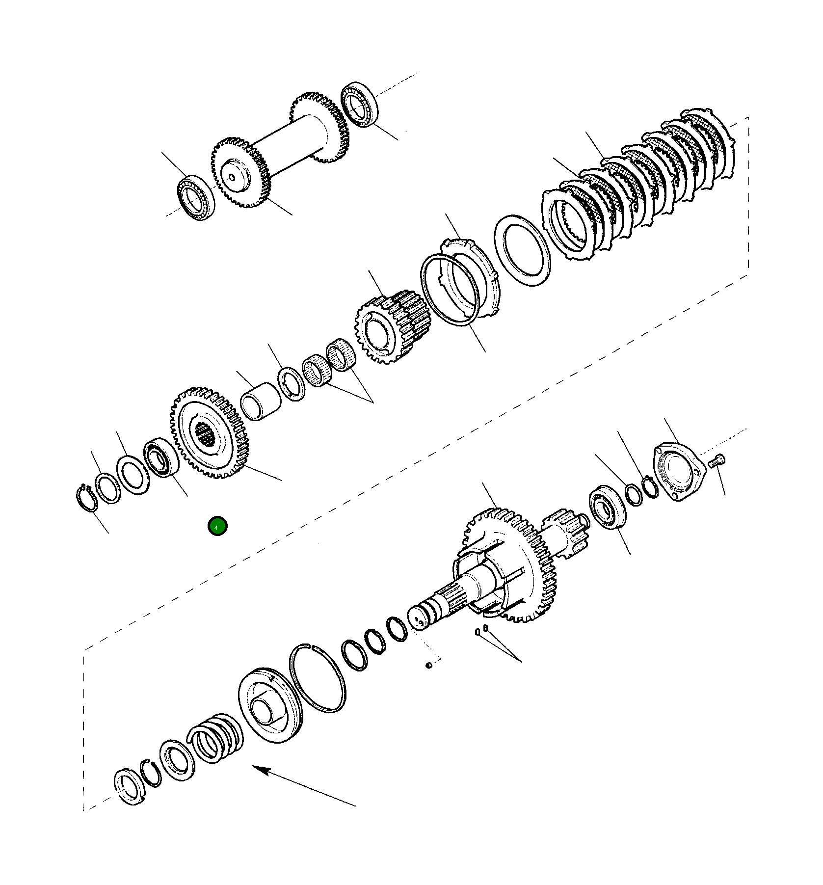 Подшипник CA0025809  Komatsu