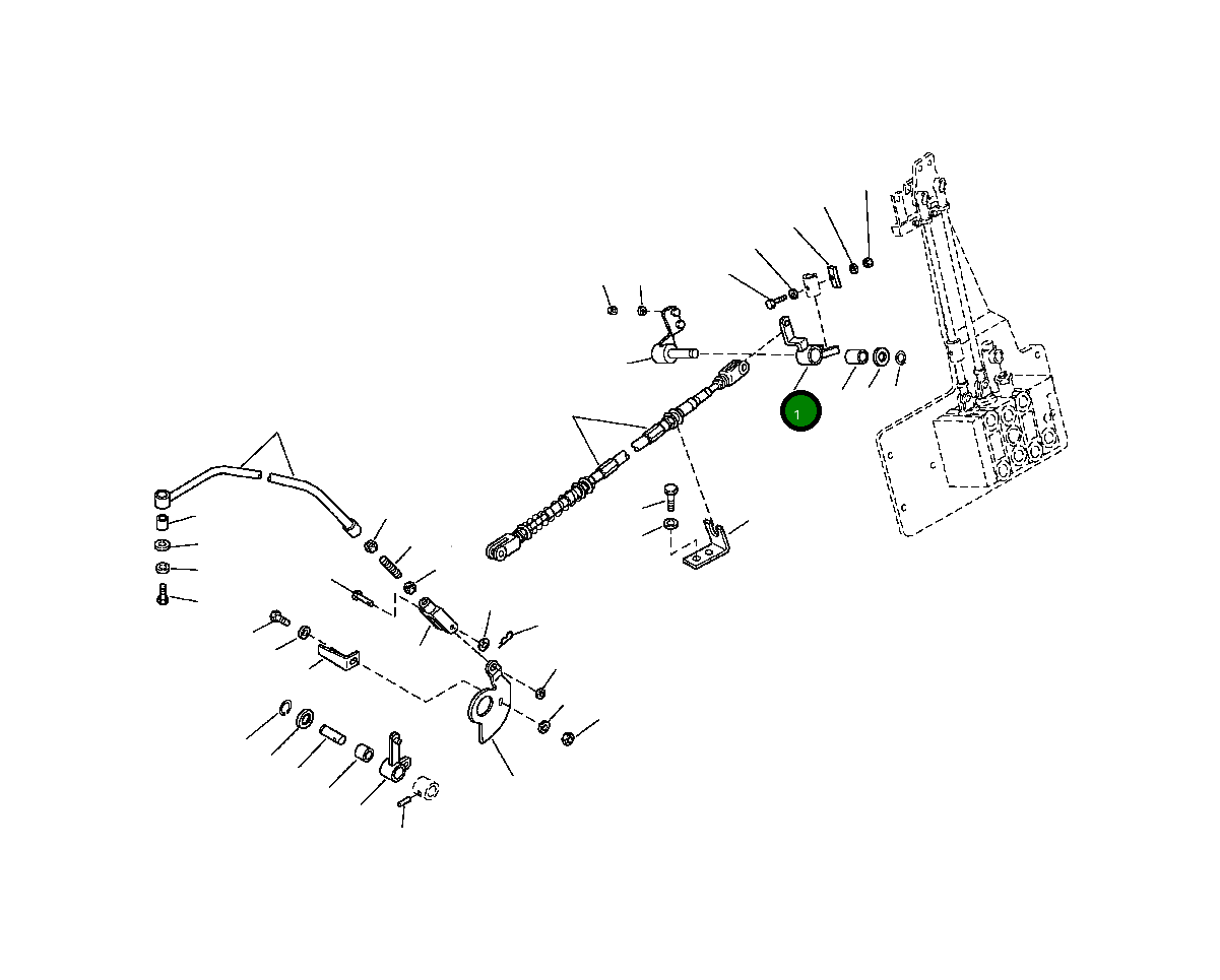 Рычаг 42N-43-14260 Komatsu