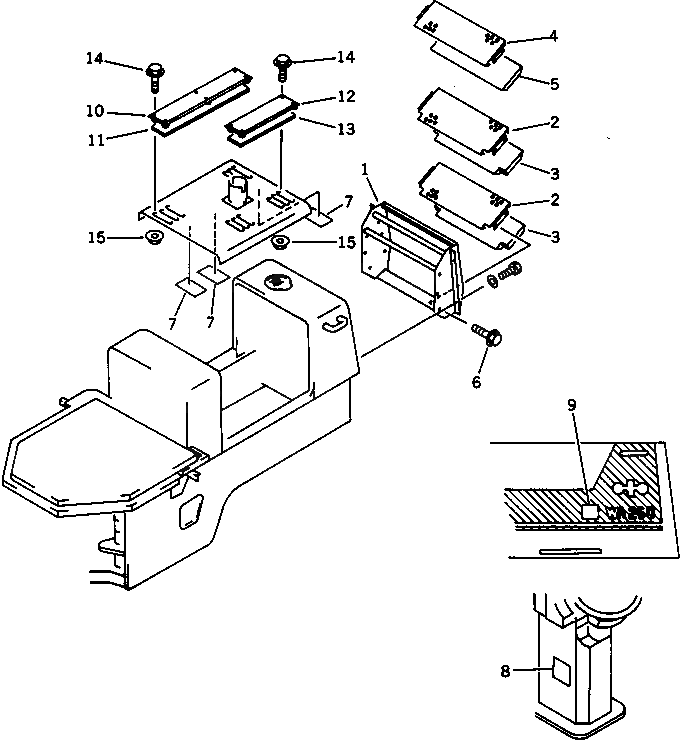 Крышка 418-54-11871 Komatsu