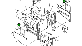 Крышка 425-54-13540 Komatsu