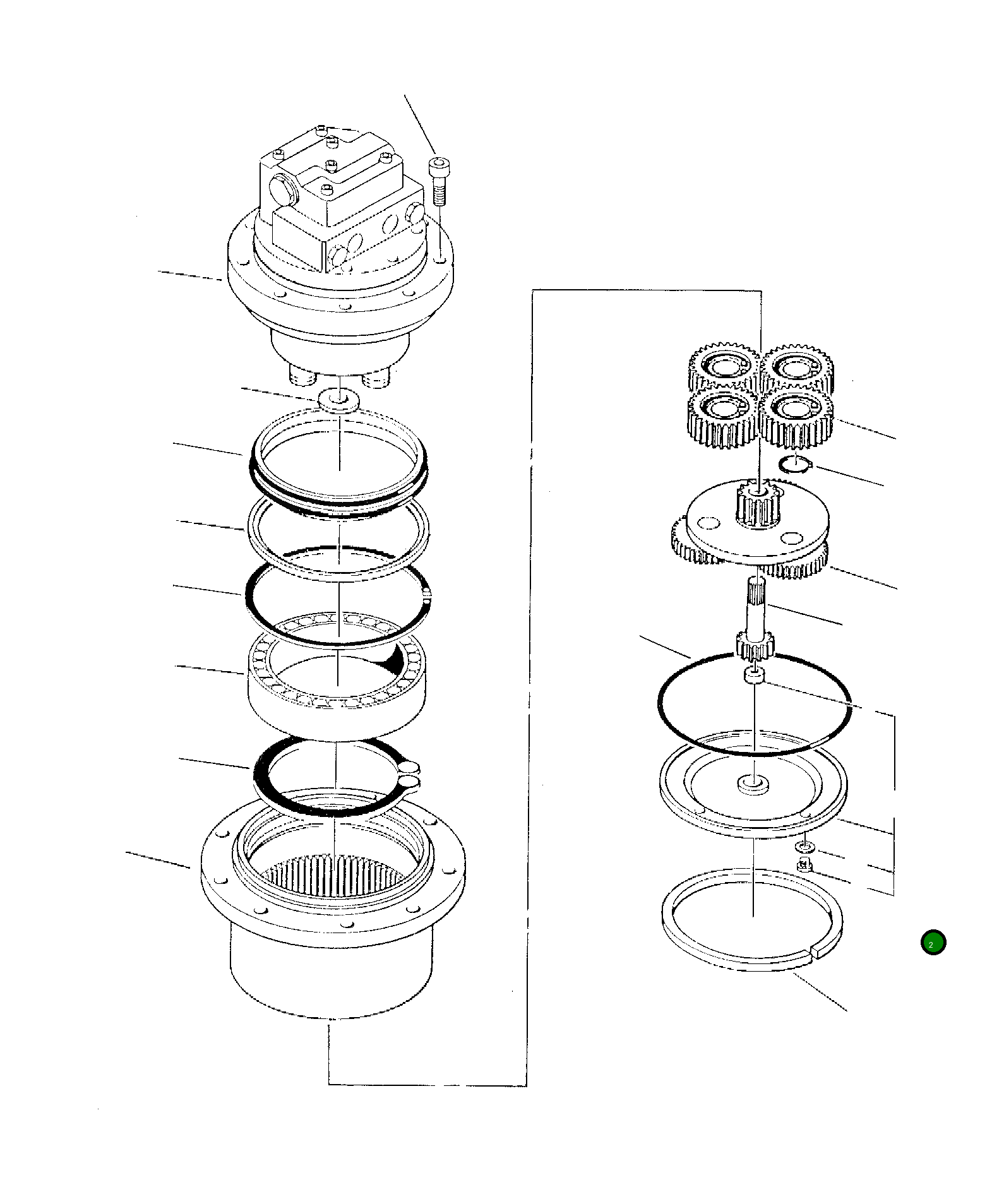 Крышка KIT 843200465 Komatsu