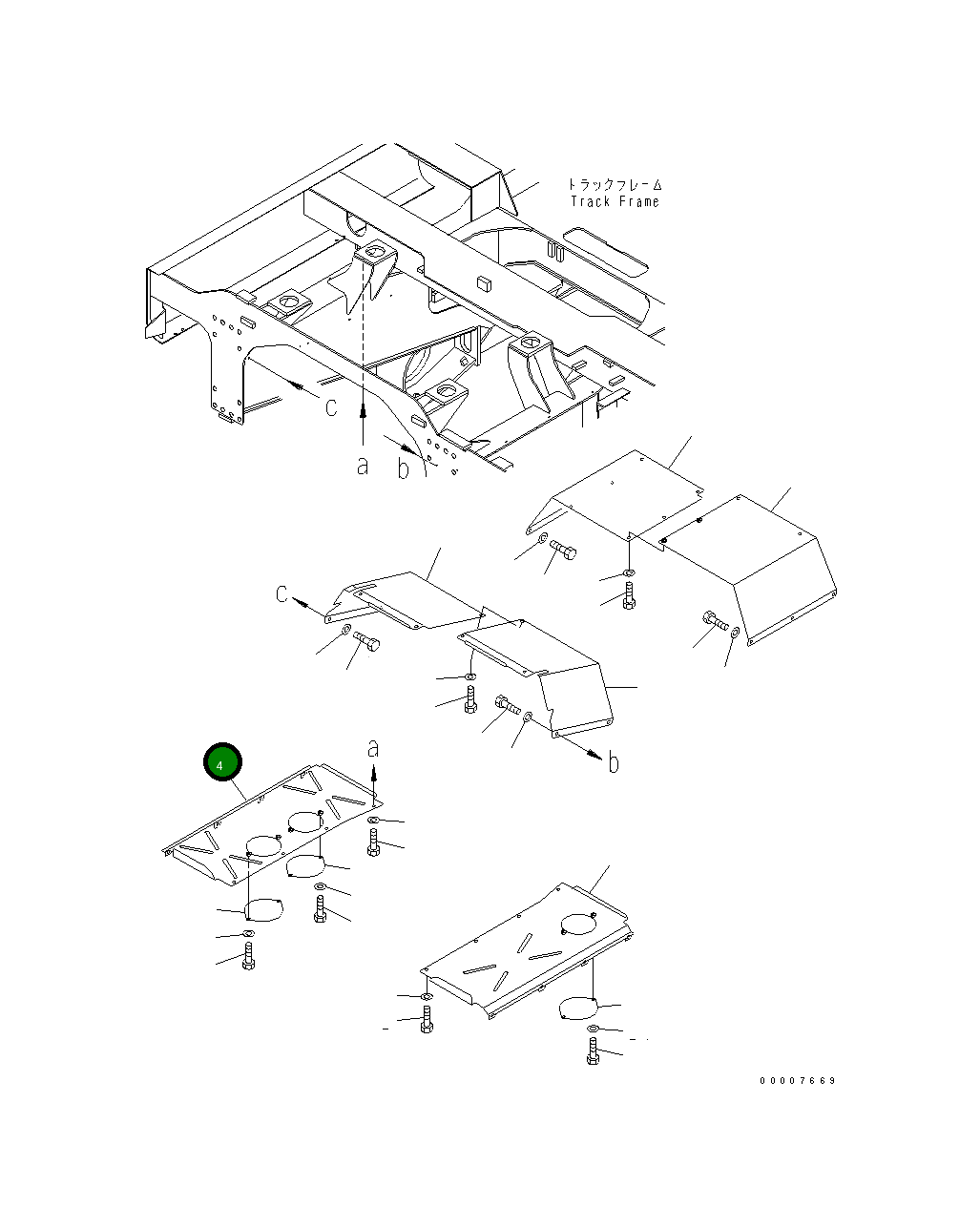 Крышка 8296-54-1320 Komatsu